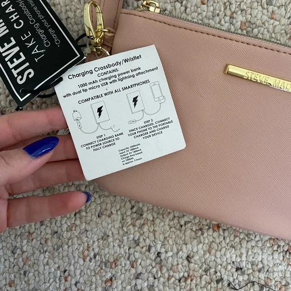 Mini handbag with phone charger - Picture 5 of 6